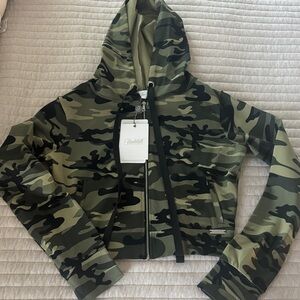 Bombshell Camo Zip-Up